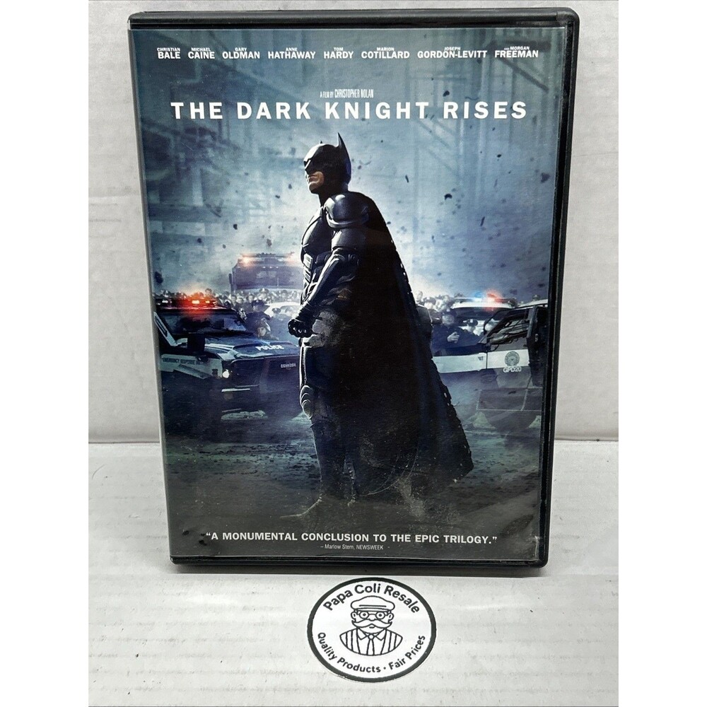 The Dark Knight Rises - DVD, 2012, Region 1, Widescreen, Fast Shipping
